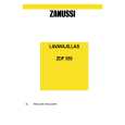 ZANUSSI ZDF550 Owners Manual ZANUSSI ZDF550 Owners Manual