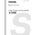 TOSHIBA V-721EG Service Manual TOSHIBA V-721EG Service Manual