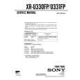 SONY XRU330FP Service Manual SONY XRU330FP Service Manual