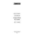 ZANUSSI ZCC6600W Owners Manual ZANUSSI ZCC6600W Owners Manual