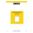 ZANUSSI ZT695 Owners Manual ZANUSSI ZT695 Owners Manual