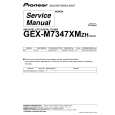 PIONEER GEX-M7347XM Service Manual PIONEER GEX-M7347XM Service Manual
