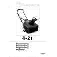 HUSQVARNA 4-21 Owners Manual HUSQVARNA 4-21 Owners Manual