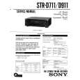 SONY STR-D711 Owners Manual SONY STR-D711 Owners Manual