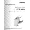 PANASONIC KXPS600 Owners Manual PANASONIC KXPS600 Owners Manual