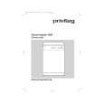 PRIVILEG 157.582 8/10683 Owners Manual PRIVILEG 157.582 8/10683 Owners Manual