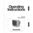 PANASONIC WVCK2020 Owners Manual PANASONIC WVCK2020 Owners Manual