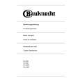 BAUKNECHT DA2855 Owners Manual BAUKNECHT DA2855 Owners Manual