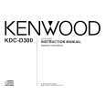 KENWOOD KDC-D300 Owners Manual KENWOOD KDC-D300 Owners Manual