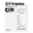 PIONEER CT-F1250 Owners Manual PIONEER CT-F1250 Owners Manual