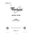 WHIRLPOOL GLE7900XMW3 Parts Catalog WHIRLPOOL GLE7900XMW3 Parts Catalog