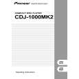 PIONEER CDJ-1000MK2/KUCXJ Owners Manual PIONEER CDJ-1000MK2/KUCXJ Owners Manual