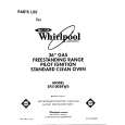 WHIRLPOOL SF5100SRW5 Parts Catalog WHIRLPOOL SF5100SRW5 Parts Catalog