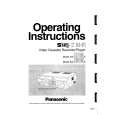 PANASONIC AG8700 Owners Manual PANASONIC AG8700 Owners Manual