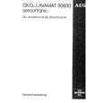 AEG LAV90600 Owners Manual AEG LAV90600 Owners Manual