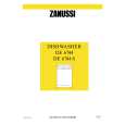 ZANUSSI DE6744 Owners Manual ZANUSSI DE6744 Owners Manual