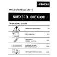 HITACHI 60EX39B Owners Manual HITACHI 60EX39B Owners Manual