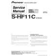 PIONEER S-HF11C/XTW/UC Service Manual PIONEER S-HF11C/XTW/UC Service Manual