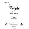 WHIRLPOOL EH15EFXRW07 Parts Catalog WHIRLPOOL EH15EFXRW07 Parts Catalog
