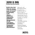 AEG 32513DG Owners Manual AEG 32513DG Owners Manual