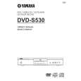 YAMAHA DVD-S530 Owners Manual YAMAHA DVD-S530 Owners Manual