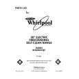 WHIRLPOOL RF3600XXN1 Parts Catalog WHIRLPOOL RF3600XXN1 Parts Catalog