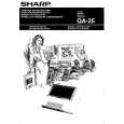 SHARP QA25 Owners Manual SHARP QA25 Owners Manual