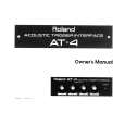 ROLAND AT-4 Owners Manual ROLAND AT-4 Owners Manual
