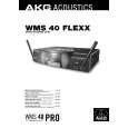 AKG WMS40FLEXX Owners Manual AKG WMS40FLEXX Owners Manual