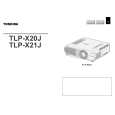 TOSHIBA TLP-X21J Owners Manual TOSHIBA TLP-X21J Owners Manual