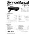 TECHNICS SL-P277A Service Manual TECHNICS SL-P277A Service Manual