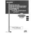 AIWA NSXA71 Owners Manual AIWA NSXA71 Owners Manual