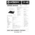HITACHI HT-460 Service Manual HITACHI HT-460 Service Manual