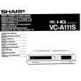 SHARP VC-A111S Owners Manual SHARP VC-A111S Owners Manual