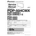 PIONEER PDP504CMX Owners Manual PIONEER PDP504CMX Owners Manual