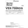 PIONEER VSX708RDS Service Manual PIONEER VSX708RDS Service Manual