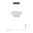 ZANUSSI ZT174RM Owners Manual ZANUSSI ZT174RM Owners Manual