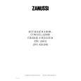 ZANUSSI ZPC428D Owners Manual ZANUSSI ZPC428D Owners Manual
