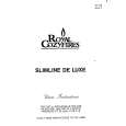 AEG SLIMINE DE LUXE Owners Manual AEG SLIMINE DE LUXE Owners Manual
