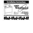 WHIRLPOOL RF377PXVW1 Installation Manual WHIRLPOOL RF377PXVW1 Installation Manual