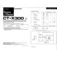 PIONEER CT-X300 Service Manual PIONEER CT-X300 Service Manual