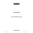 ZANUSSI ZC205BR Owners Manual ZANUSSI ZC205BR Owners Manual
