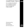 AEG 7500B-B Owners Manual AEG 7500B-B Owners Manual