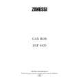 ZANUSSI ZGF6420X Owners Manual ZANUSSI ZGF6420X Owners Manual