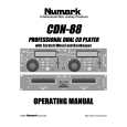 NUMARK CDN88 Instrukcja Obsługi NUMARK CDN88 Instrukcja Obsługi