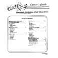 WHIRLPOOL CREA750ACE Owners Manual WHIRLPOOL CREA750ACE Owners Manual