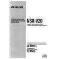AIWA NSXV20 Owners Manual AIWA NSXV20 Owners Manual