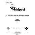 WHIRLPOOL RB160PXL0 Parts Catalog WHIRLPOOL RB160PXL0 Parts Catalog