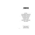 ZANUSSI ZK23/9R Owners Manual ZANUSSI ZK23/9R Owners Manual