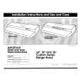 WHIRLPOOL RH2630XDZ0 Installation Manual WHIRLPOOL RH2630XDZ0 Installation Manual